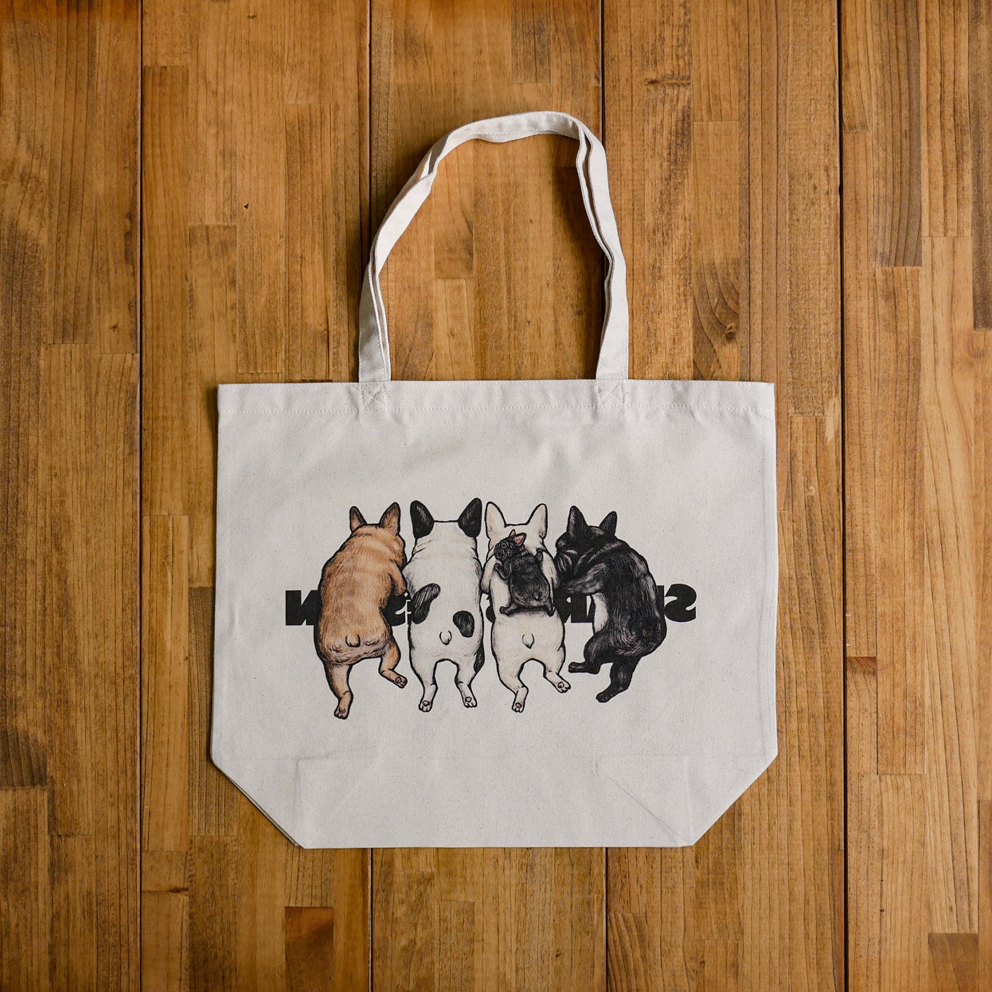 80sVINTAGE 4BUHI TOTE BAG/ トートバッグ(送料無料)