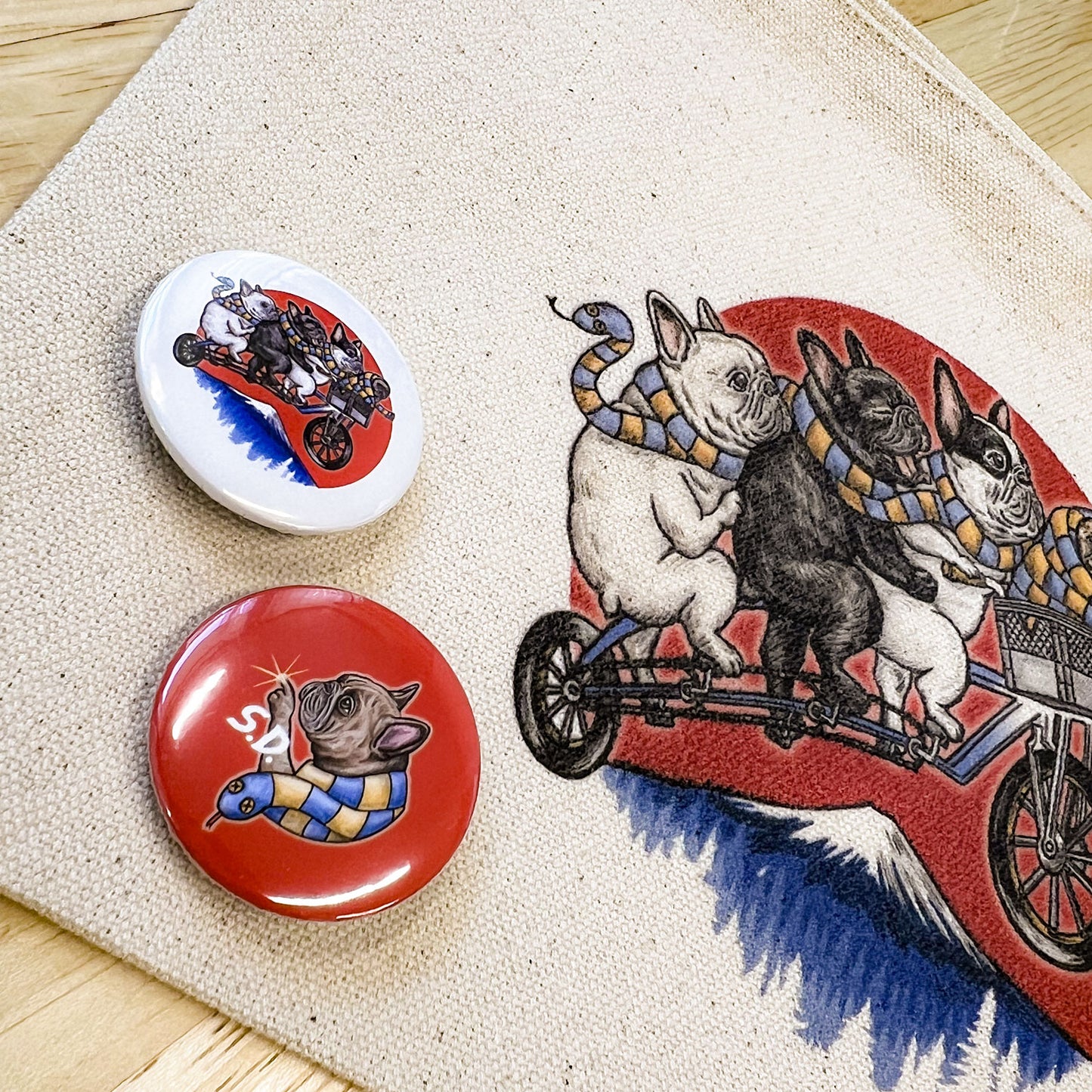 【期間限定!1/19まで予約】 2025 NEW YEAR POUCH BADGE SET/ ポーチ&缶バッジ 2 個SET