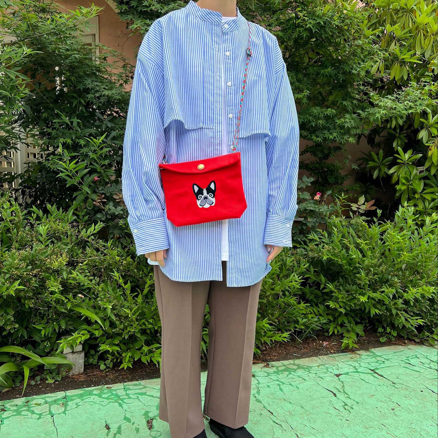 FB FACE EMB POCHETTE【Pied】