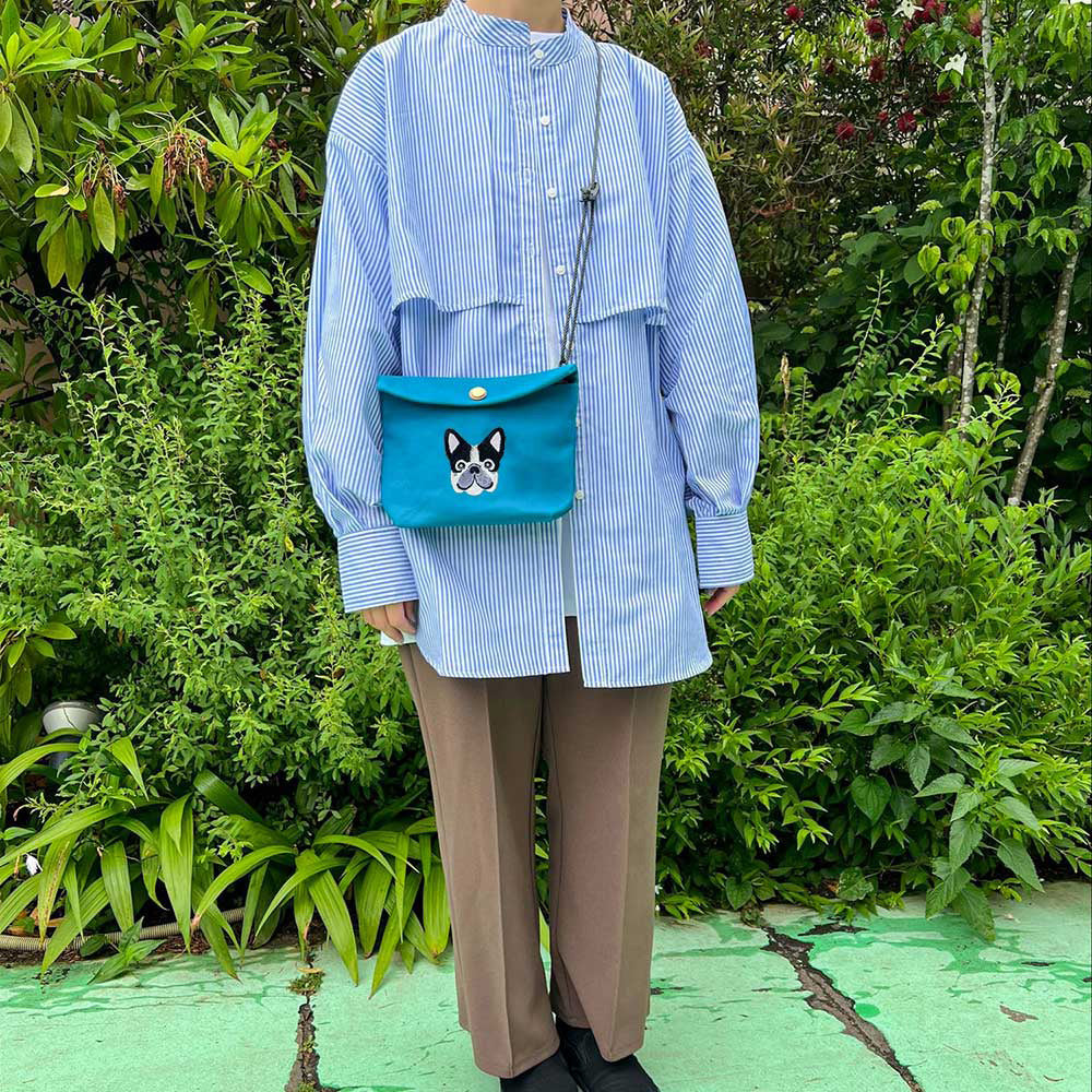 FB FACE EMB POCHETTE【Pied】