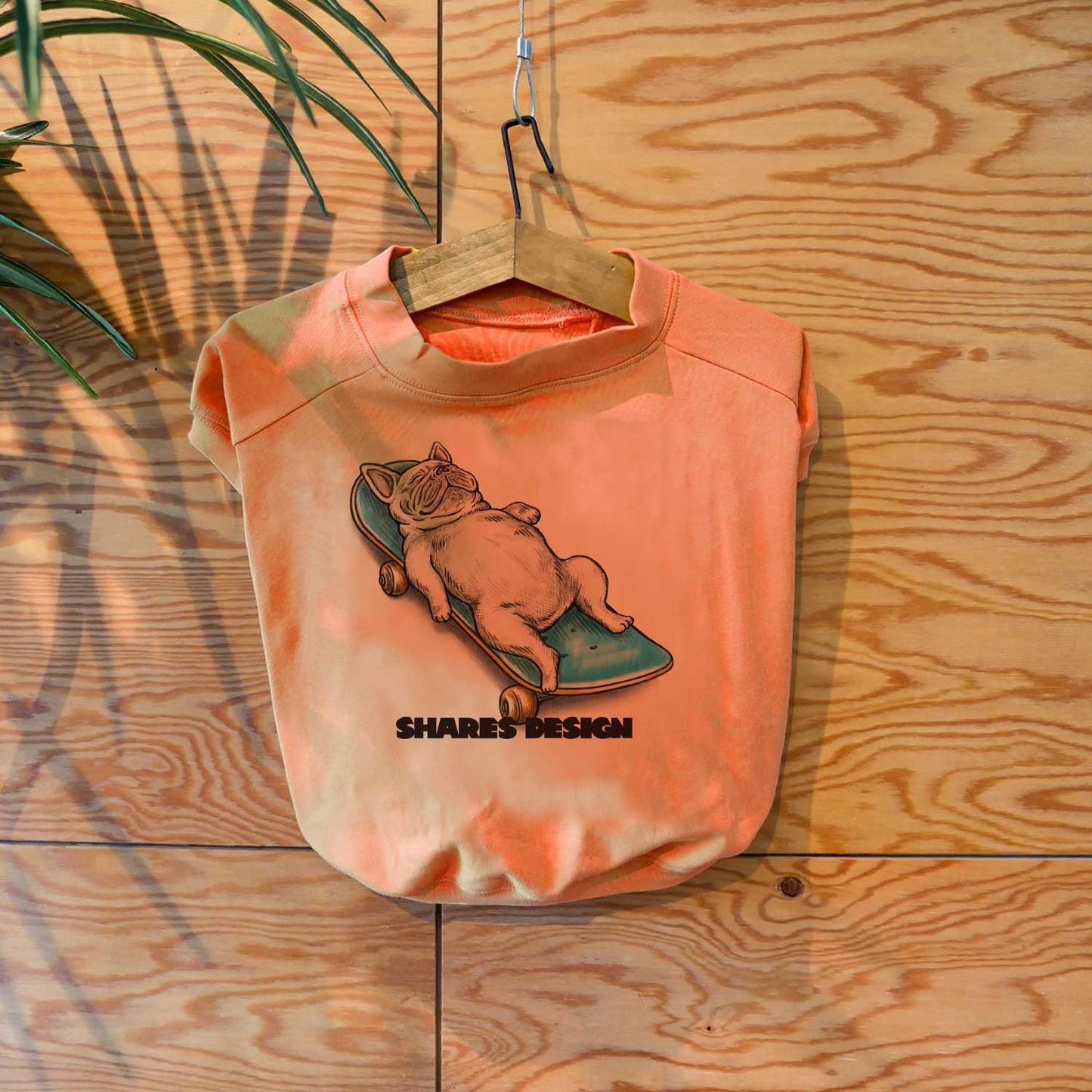 NAP TIME BUHI DOG TEE/FP size【Cream】