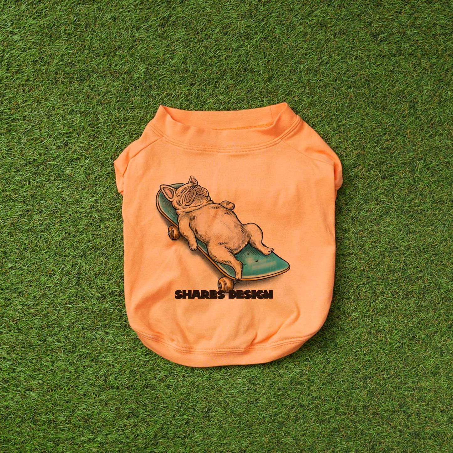 NAP TIME BUHI DOG TEE/FP size【Cream】