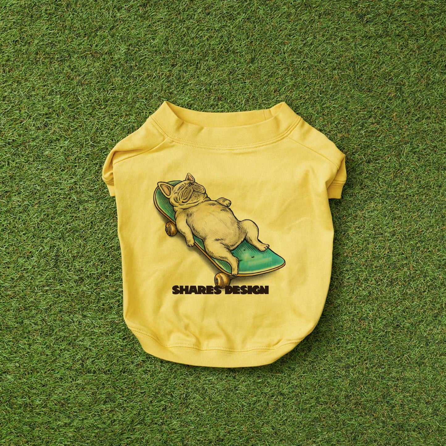 NAP TIME BUHI DOG TEE/FP size【Cream】
