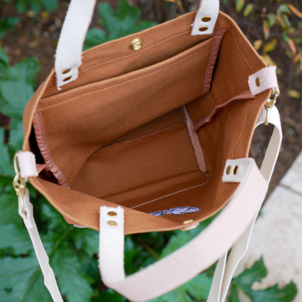 FB FACE EMB SHOULDER 2WAY BAG 【Pied】