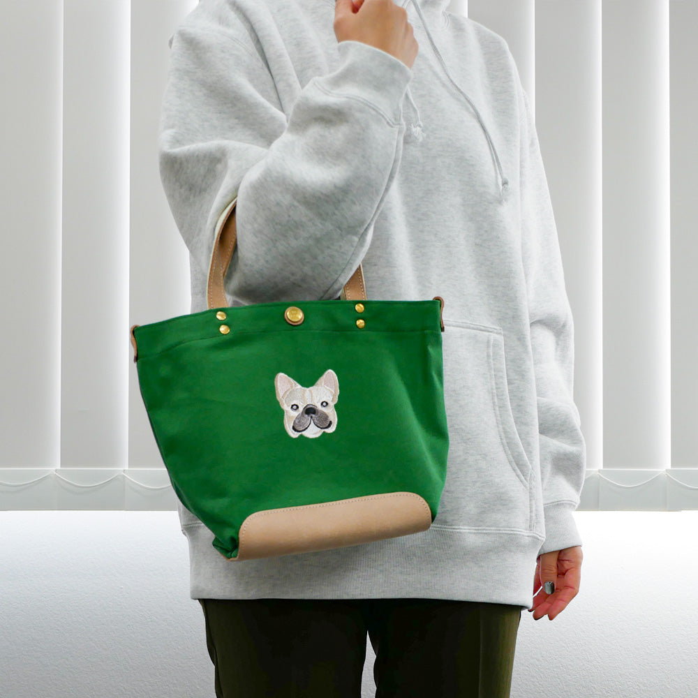 FB FACE EMB SHOULDER 2WAY BAG 【Cream】