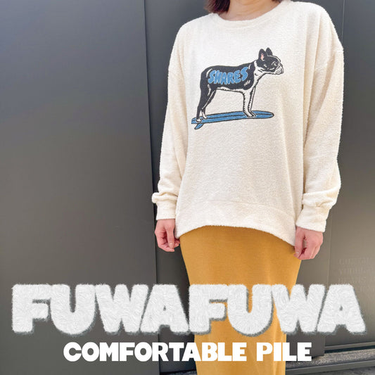 大好評の両面パイルに長袖タイプが新登場！