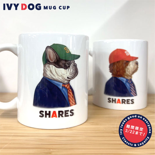 【期間限定！ 3/22 まで販売中】 〈 IVY DOG〉 MUG CUP/ マグカップ