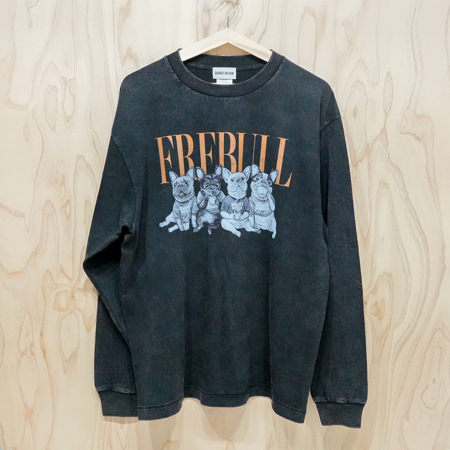 80s VINTAGE DOG  / 長袖Tシャツ【数量限定キーホルダー付き】
