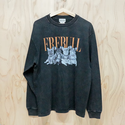 80s VINTAGE DOG  / 長袖Tシャツ【数量限定キーホルダー付き】