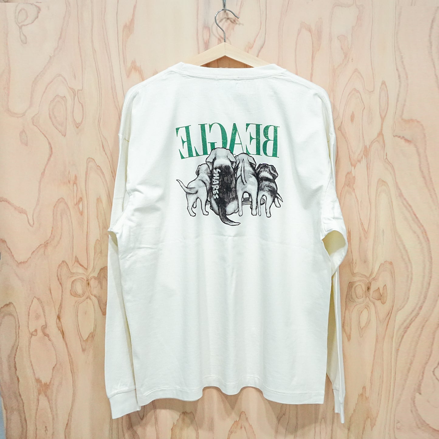 80s VINTAGE DOG  / 長袖Tシャツ【数量限定キーホルダー付き】