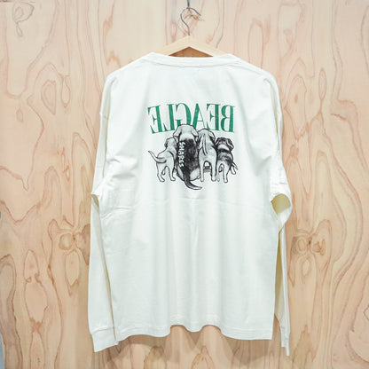80s VINTAGE DOG  / 長袖Tシャツ【数量限定キーホルダー付き】