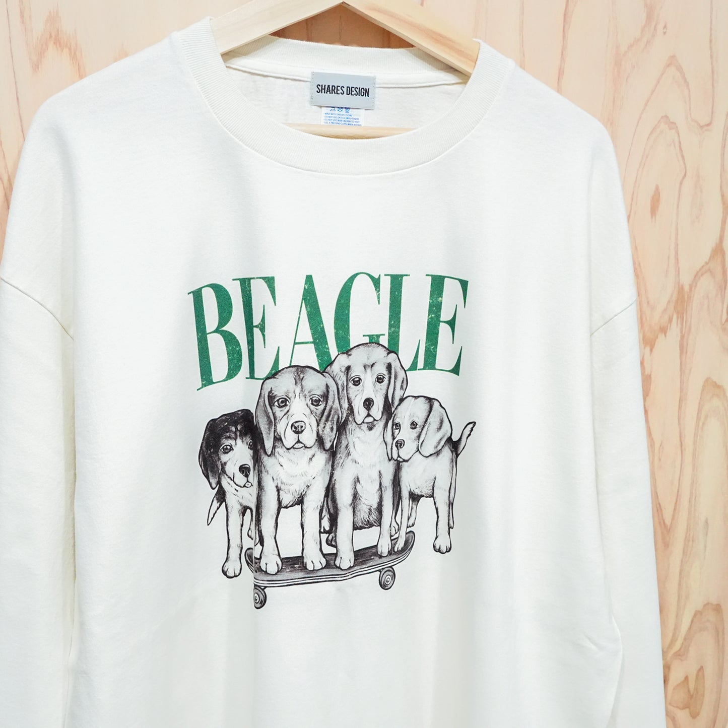 80s VINTAGE DOG  / 長袖Tシャツ【数量限定キーホルダー付き】