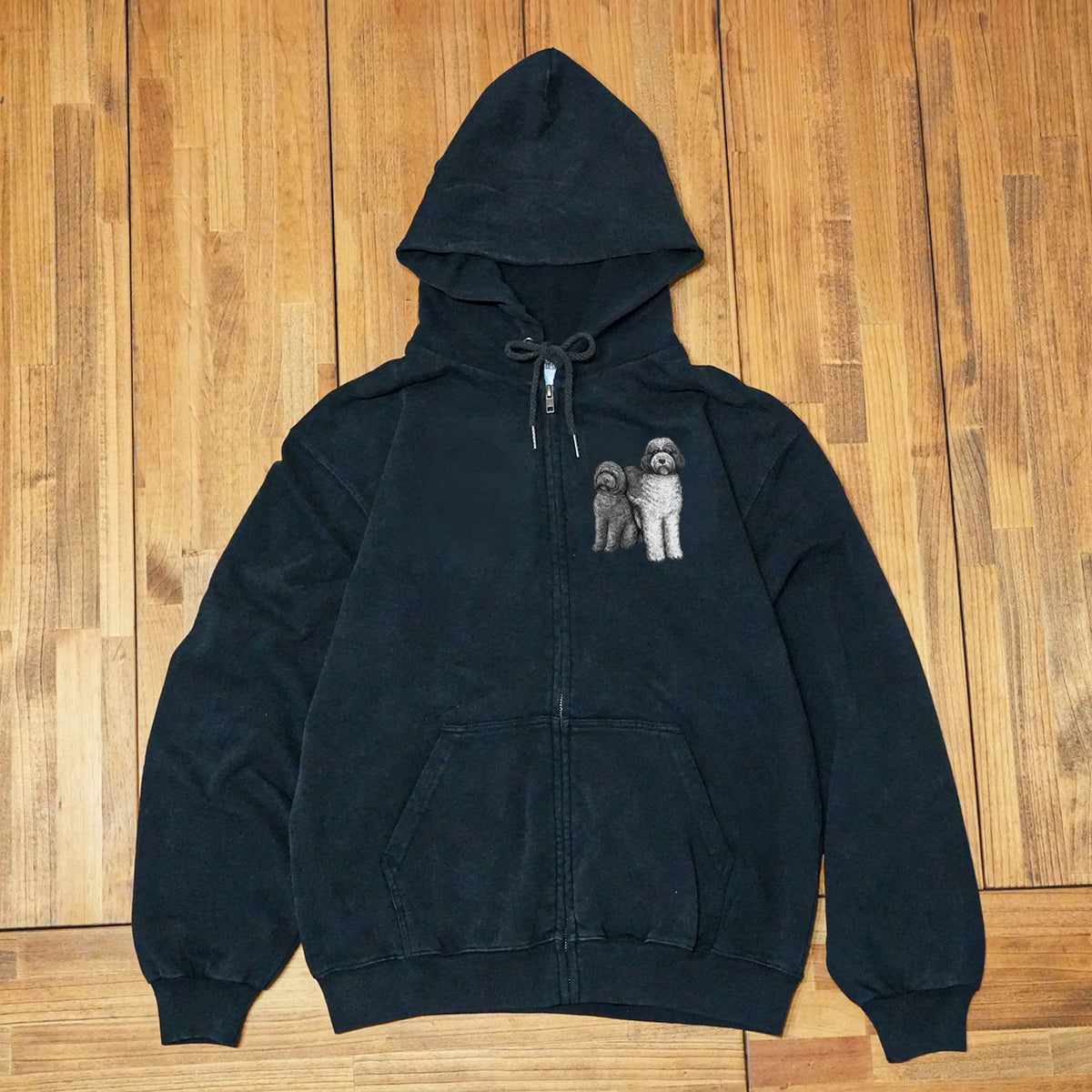 80s VINTAGE DOG  / ZIPパーカー【数量限定キーホルダー付き】