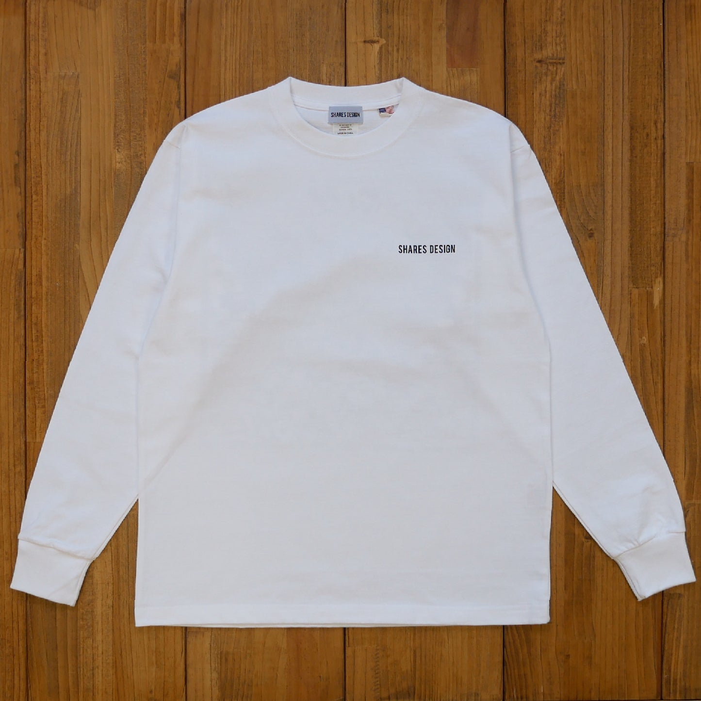 SHARES ALL OVER LONG SLEEVE TEE/ 総柄- 長袖Tシャツ