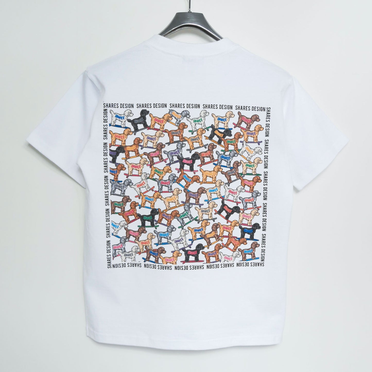 トイプー ALL OVER  TEE/ 総柄-半袖Tシャツ