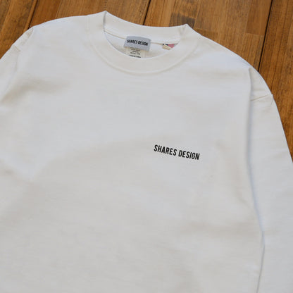 SHARES ALL OVER LONG SLEEVE TEE/ 総柄- 長袖Tシャツ