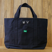画像をギャラリービューアに読み込む, FB FACE 2P EMB 1DAY BIG TOTE BAG【ブラック】
