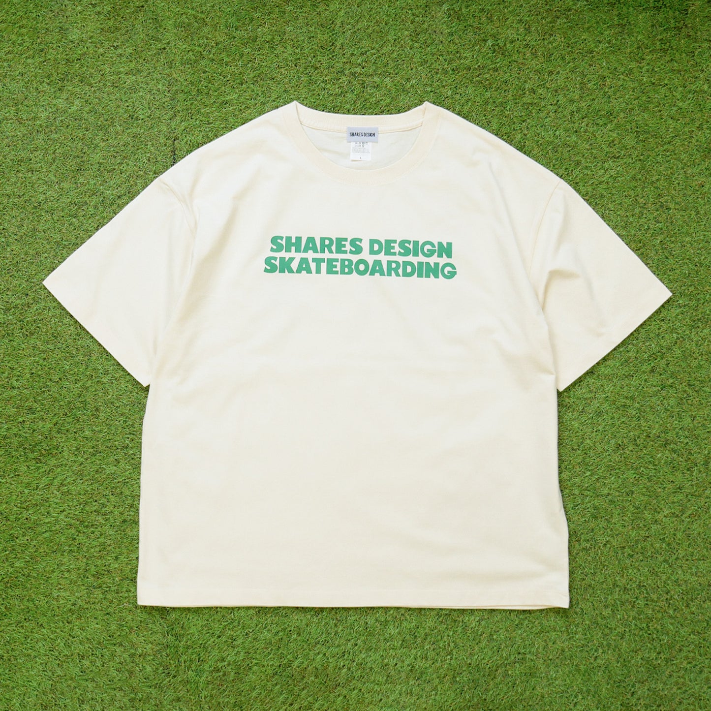 【受注生産！予約7/18まで！】SHARES DESIGN SKATEBOARDING T-SHIRTS  [LOCAL CREW] / 半袖 T シャツ