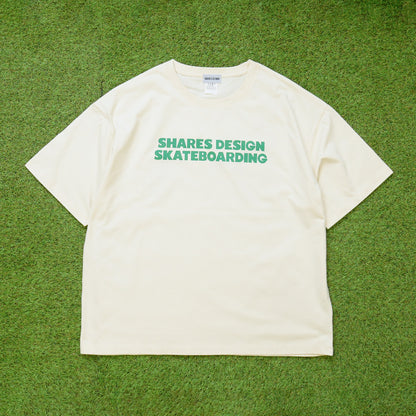 【受注生産！予約7/18まで！】SHARES DESIGN SKATEBOARDING T-SHIRTS  [LOCAL CREW] / 半袖 T シャツ