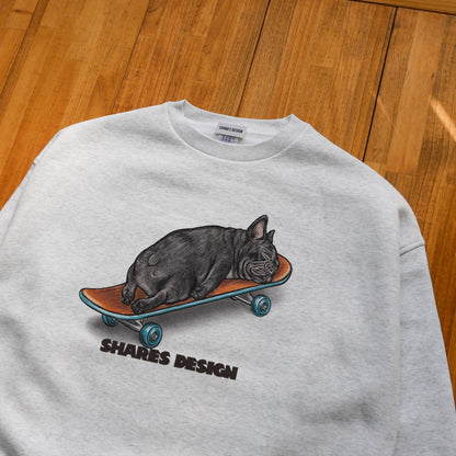 【1月中旬頃～お届け】NAP TIME BUHI   BIG CREW SWEAT / ビッグスウェット