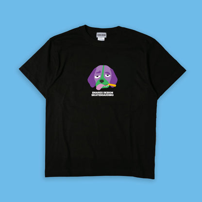 【期間限定！ 8/31 まで販売中】 SHARESDESIGN SKATEBOARDING Liberty dog city T-SHIRT / 半袖 T シャツ