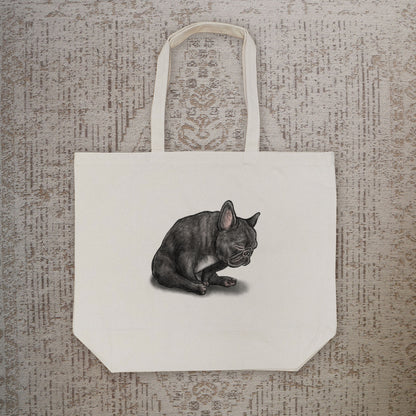 【受注生産！5/18まで予約】“MONOKURO NAP TIME” art by RUUU.  TOTE BAG/トートバッグ（送料無料）