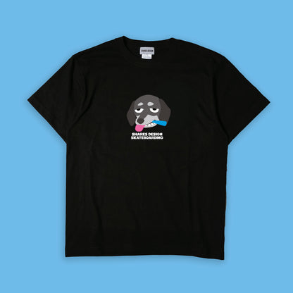 【期間限定！ 8/31 まで販売中】 SHARESDESIGN SKATEBOARDING Liberty dog city T-SHIRT / 半袖 T シャツ