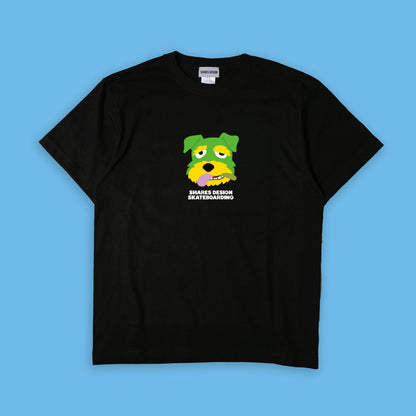 【期間限定！ 8/31 まで販売中】 SHARESDESIGN SKATEBOARDING Liberty dog city T-SHIRT / 半袖 T シャツ