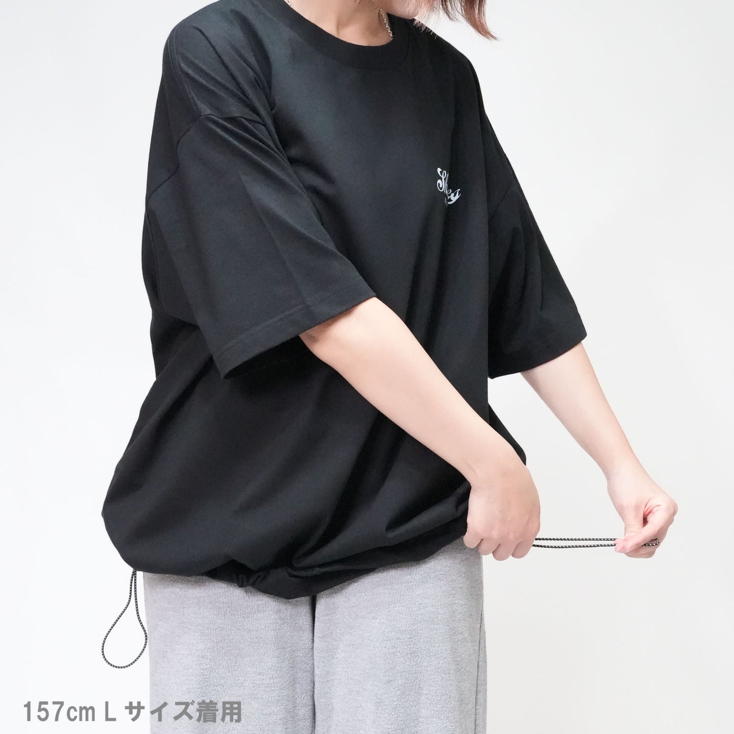 〈DOG FRIENDS〉Schnauzer /ドローコードTシャツ