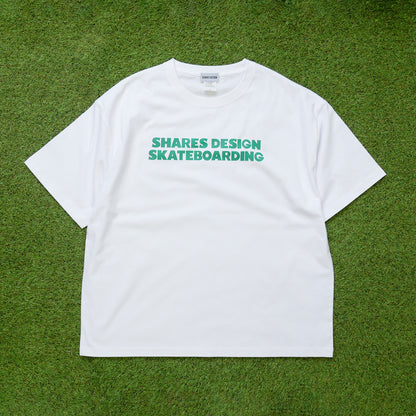 【受注生産！予約7/18まで！】SHARES DESIGN SKATEBOARDING T-SHIRTS  [LOCAL CREW] / 半袖 T シャツ