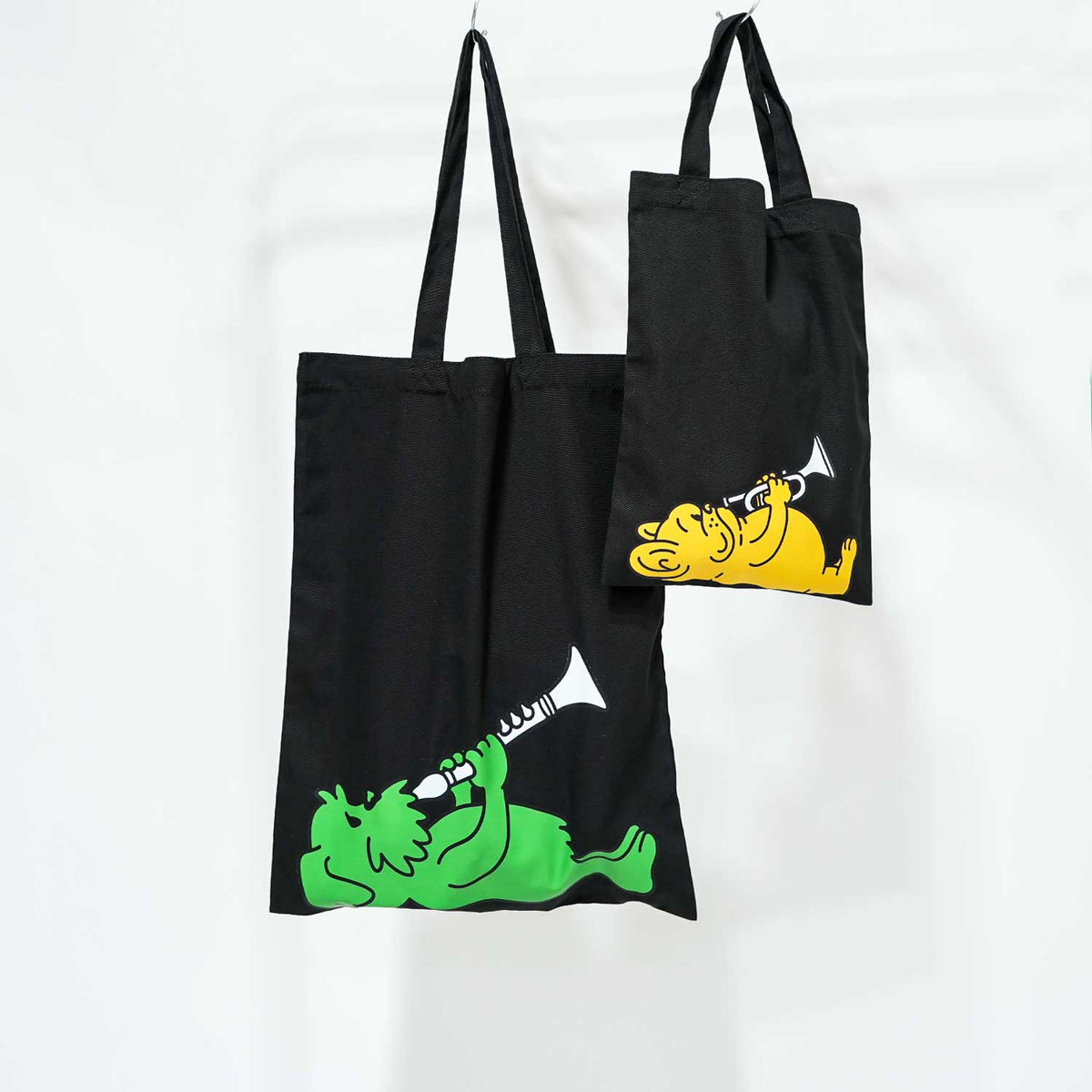 【期間限定！ 10/25 まで販売中】 〈COLOR-DOG〉 2PCS FLAT TOTE SET（送料無料）