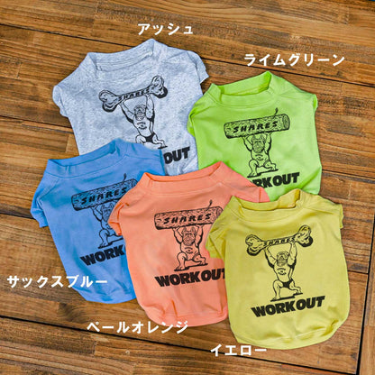 【受注生産！6/13まで予約】POWER IS POWER - DOG TEE / 犬用Ｔシャツ