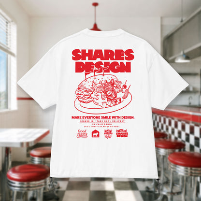 〈SHARES DINER〉DINER /ドローコードTシャツ