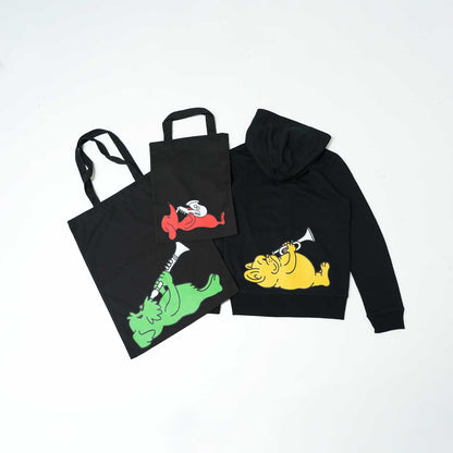 【期間限定！ 10/25 まで販売中】 〈COLOR-DOG〉 2PCS FLAT TOTE SET（送料無料）