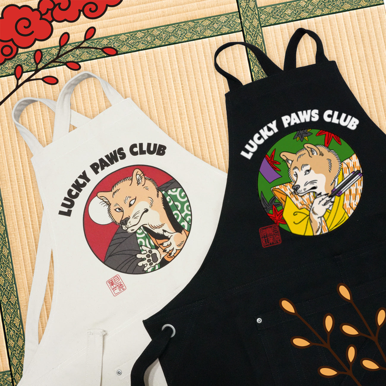 【6/22まで期間限定！】LUCKY PAWS - APLON / エプロン