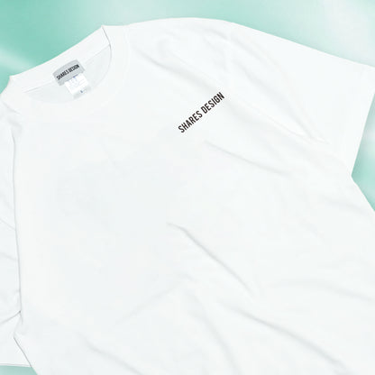 SHARES ALL OVER COOL DRY TEE / 総柄 - 接触冷感 Tシャツ