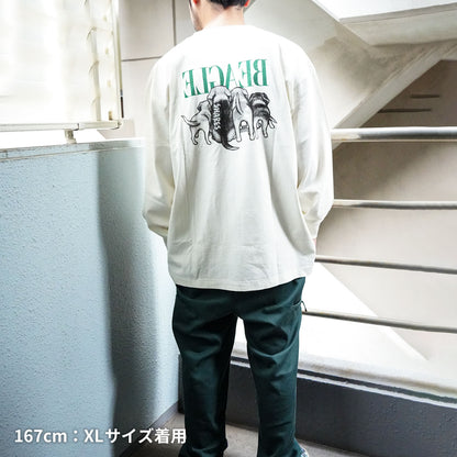 80s VINTAGE DOG  / 長袖Tシャツ【数量限定キーホルダー付き】
