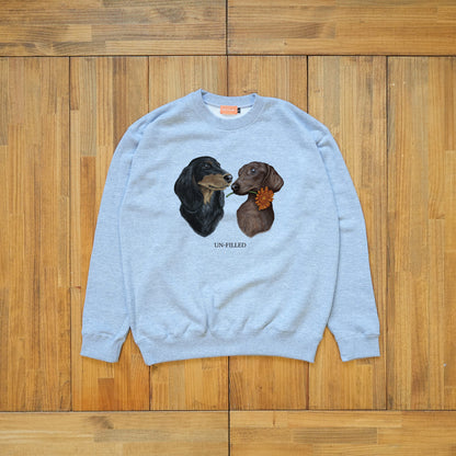 VINTAGE GERBERA DOG CN SWEAT