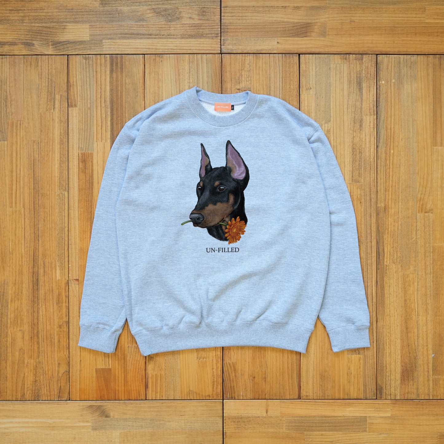 VINTAGE GERBERA DOG CN SWEAT