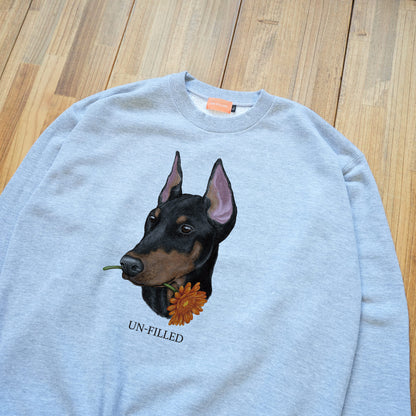 VINTAGE GERBERA DOG CN SWEAT