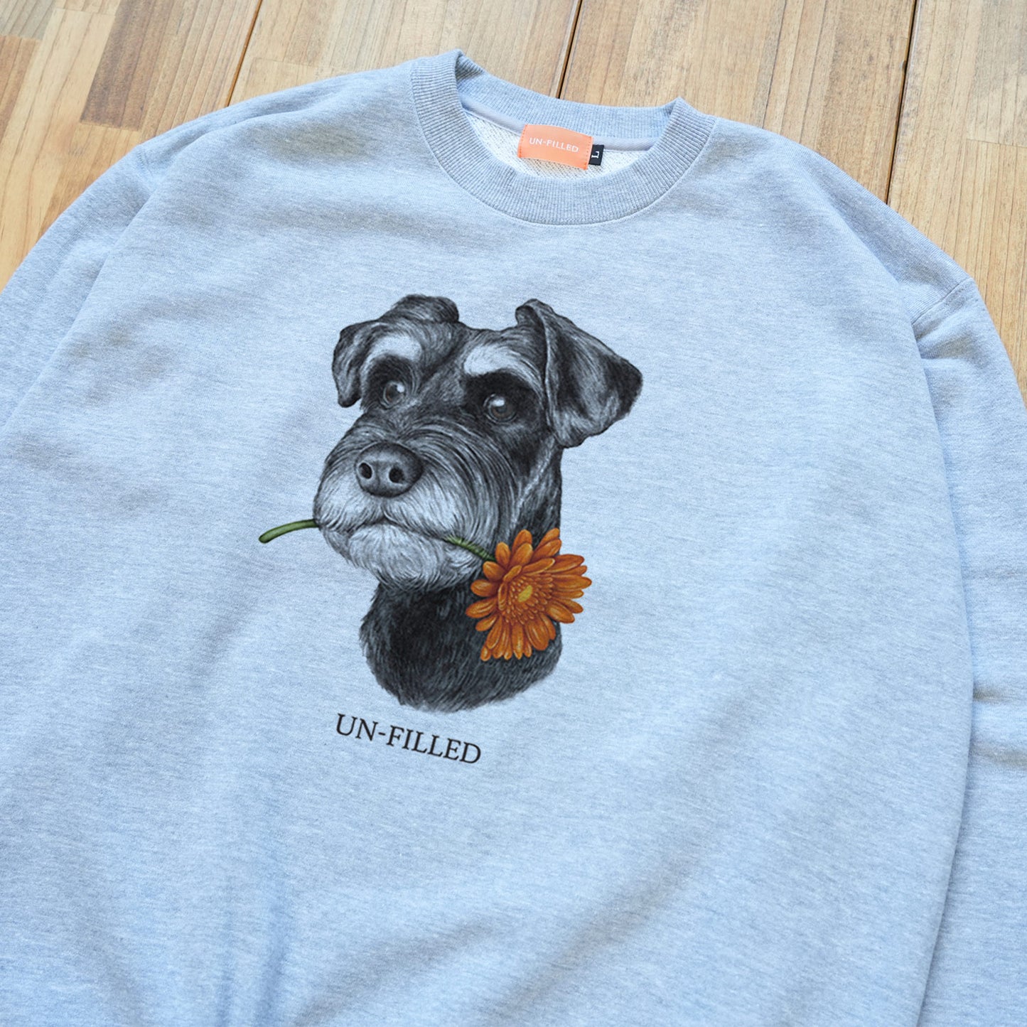 VINTAGE GERBERA DOG CN SWEAT