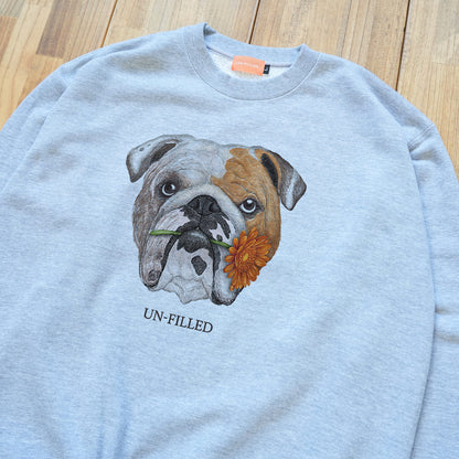 VINTAGE GERBERA DOG CN SWEAT