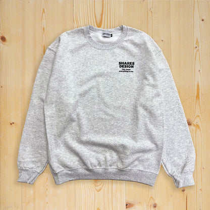 【期間限定！ 2/23 まで販売中】 〈 MY HEART♡〉 SWEAT TRAINER/ スウェットトレーナー（裏起毛）