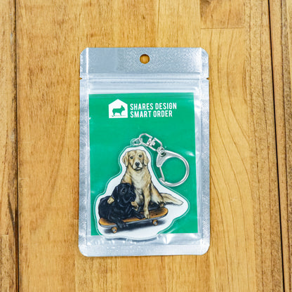 【数量限定！】80s VINTAGE DOG キーホルダー/全4犬種（送料無料）