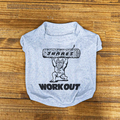 【受注生産！6/13まで予約】POWER IS POWER - DOG TEE / 犬用Ｔシャツ