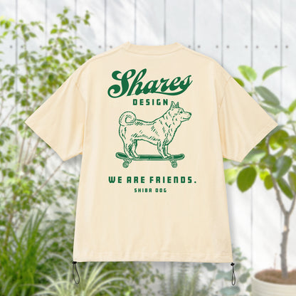 〈DOG FRIENDS〉Shiba /ドローコードTシャツ