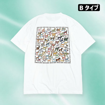 SHARES ALL OVER COOL DRY TEE / 総柄 - 接触冷感 Tシャツ