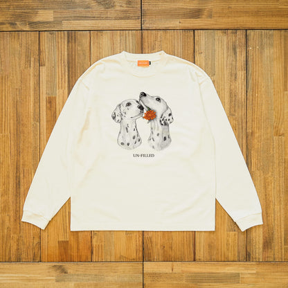 VINTAGE GERBERA DOG LONG SLEEVE T-SHIRT