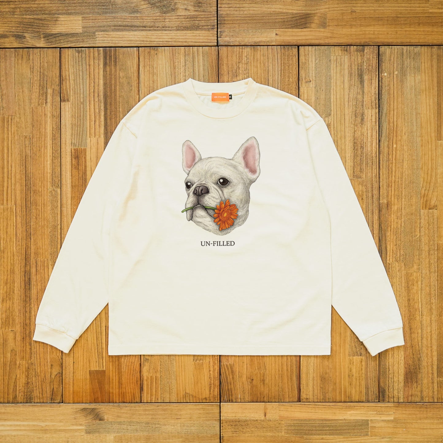VINTAGE GERBERA DOG LONG SLEEVE T-SHIRT