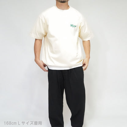 〈DOG FRIENDS〉Pug /ドローコードTシャツ